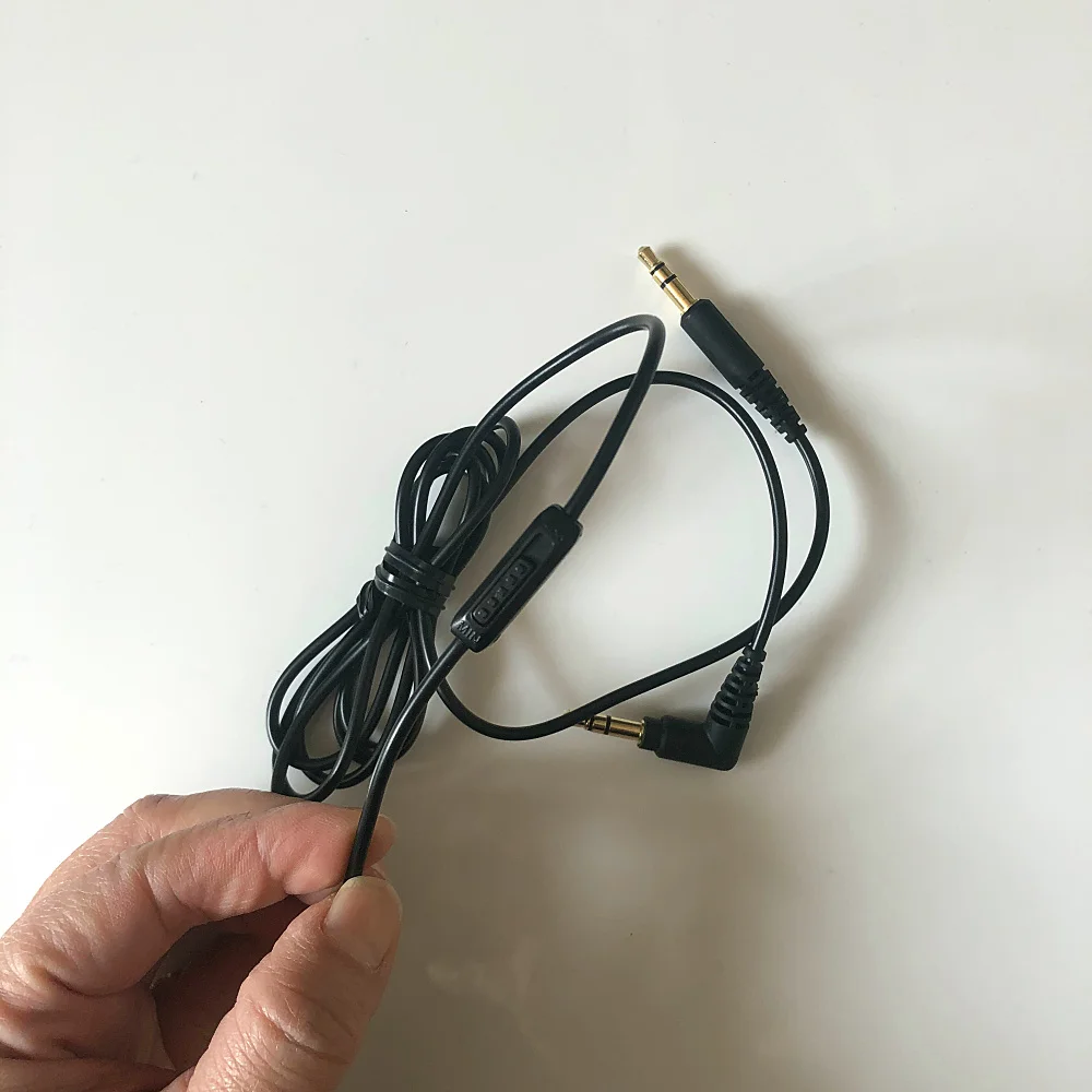 volume control Audio Cable For Technica ATH-ANC7 ANC7b ANC27 ANC27X ANC70 ANC20 ANC25 ANC29 SR5 ANC9 HEADPHONES | Электроника