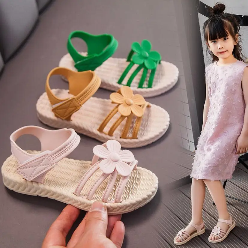2020 summer girls shoes soft toddler baby Non-slip sandals orthopedic sport beach children outwear ABZ |