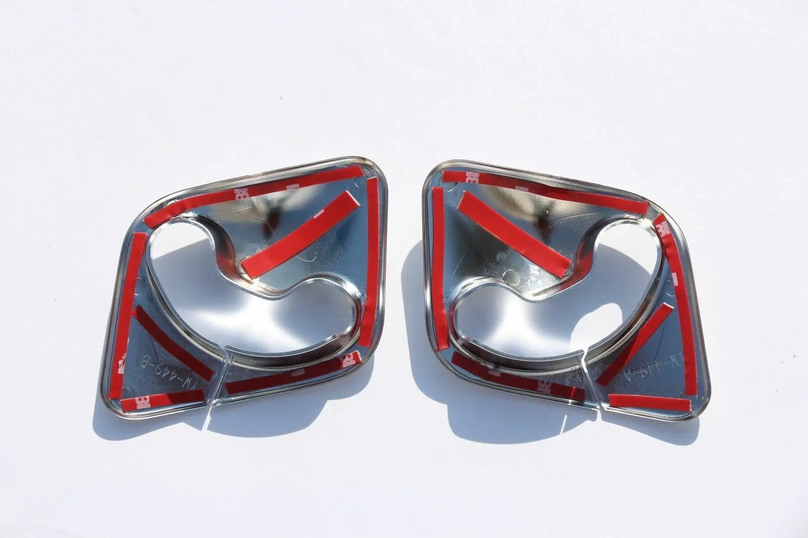 

2 PCS ABS Chrome Seat Safety Belt Cover Frame Trim Sticker For BMW X5 X6 F15 F16 2014-2017 Car Styling Car Accessories