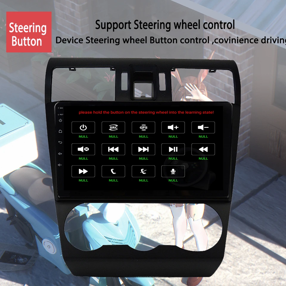 Автомобильный мультимедийный DVD плеер экран 9 дюймов Восьмиядерный процессор 6 ГБ