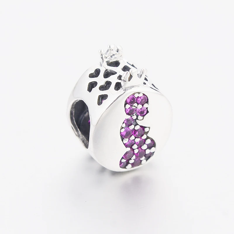 

Fit Original Charm Bracelet Jewelry Making berloque Gifts New Authentic 925 Sterling Silver Pregnant Mother Charm Beads