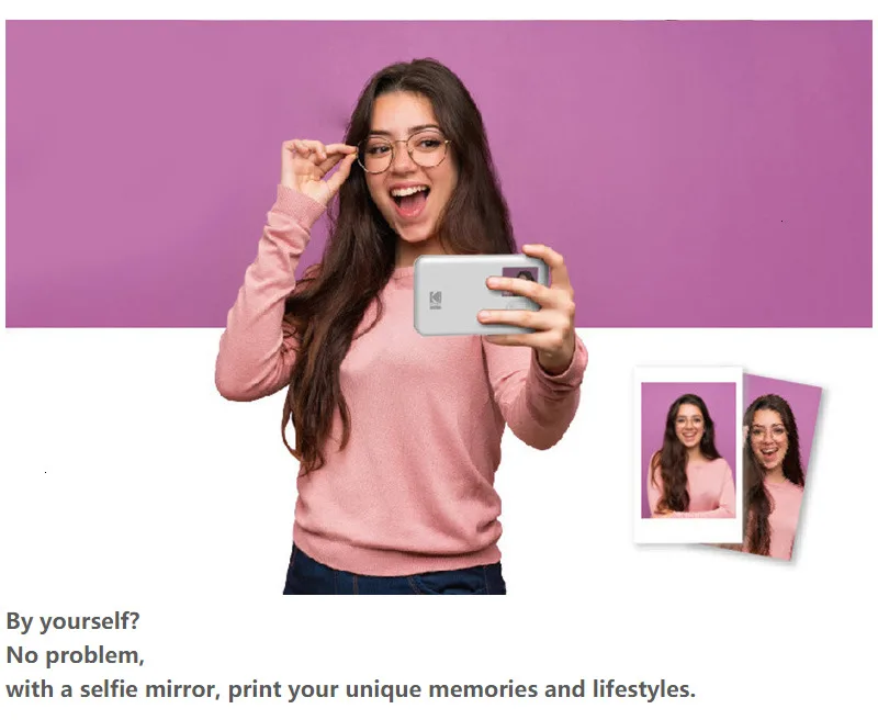 KODAK Mini Shot 2 в 1 беспроводная моментальная цифровая камера Social медиа портативный фотопринтер ЖК-дисплей цветной принт
