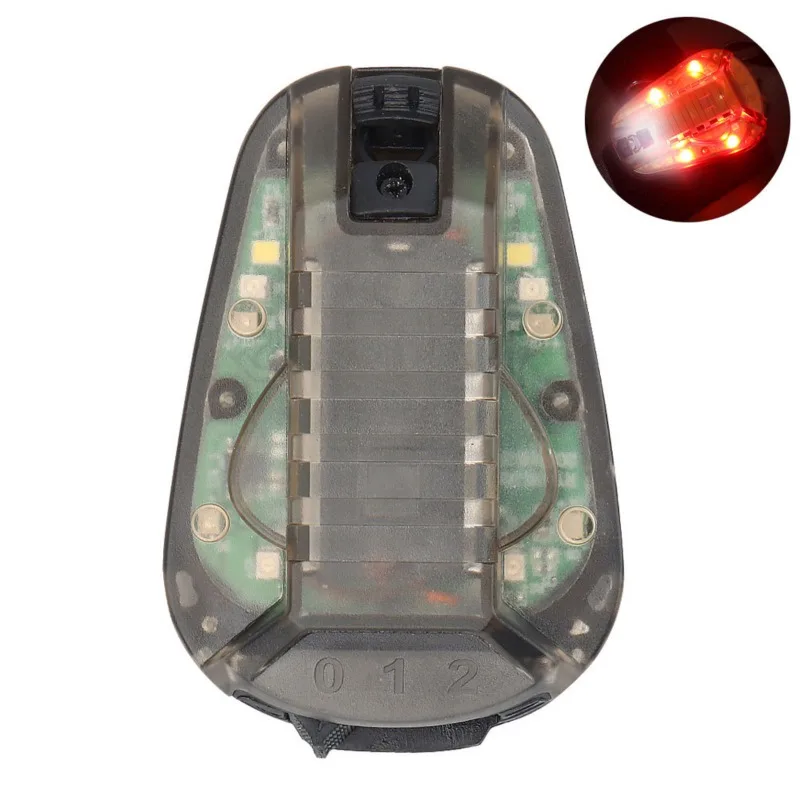 

Helmets Strobe Light Camping Multipurpose Waterproof Ladybird Lamp Safety Flash Light Outdoor Survival Tool