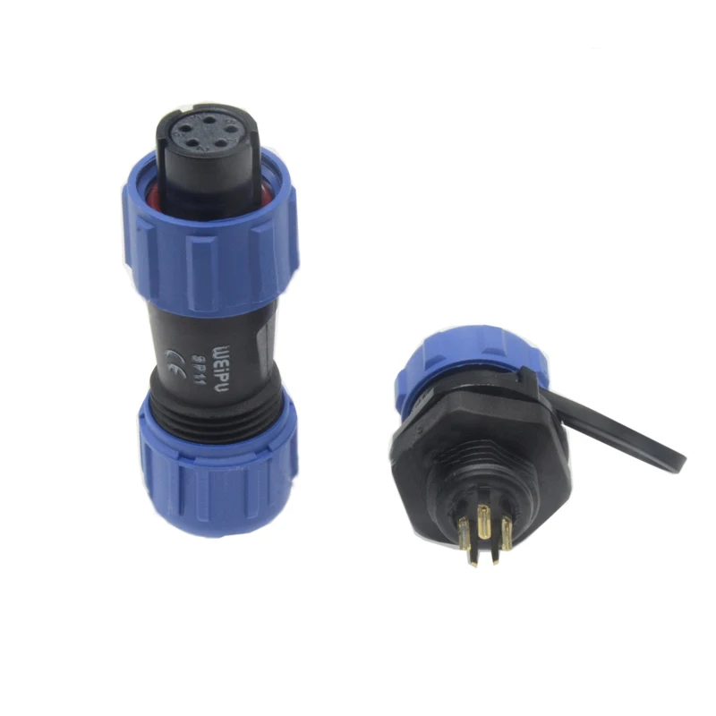 

WEIPU SP1110/S SP1112/P Sensor Medical LED Lighting Waterproof 2Pin Connector 3Pin 4Pin 5 Pin Aviation Female Plug Male Socket