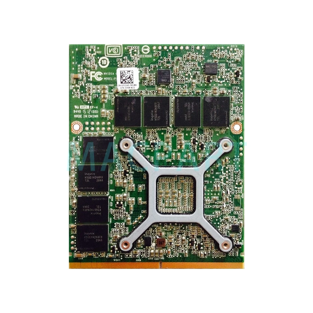 Квадро 3000 м Q3000M Q3000 DDR5 2 Гб Видео Графика карты с X кронштейн N12E Q1 A1 для Dell M6600 M6700 M6800