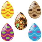 Новые ожерелья JOINBEAUTY в форме ромба в форме водной волны с красочными изображениями, кабошон из стекла, сделай сам, фурнитура для изготовления ожерелий PT151