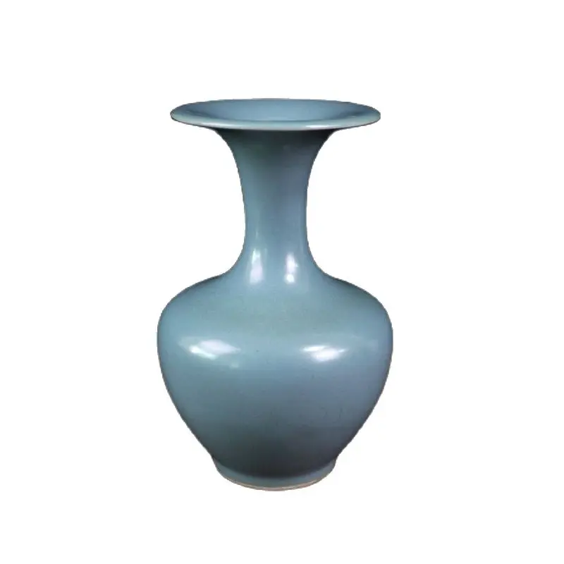 

Chinese Old Porcelain Blue Glazed Vase