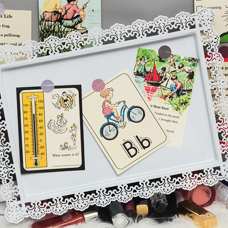 12Pcs/Bag Vintage Pastoral Children Garden Farm Card DIY Scrapbooking Album Junk Journal Planner Decorative Paper | Дом и сад