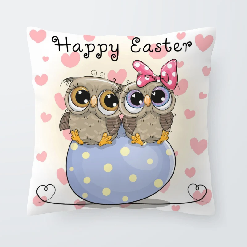 Мягкая аниме сова наволочка бабочка с днем рождения Лучшая Мама диван гостиная