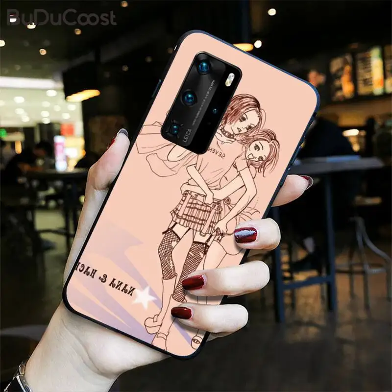 

NaNa Osaki Phone Case For Huawei P30 P20 Mate 20 Pro Lite Smart Y9 Prime 2019