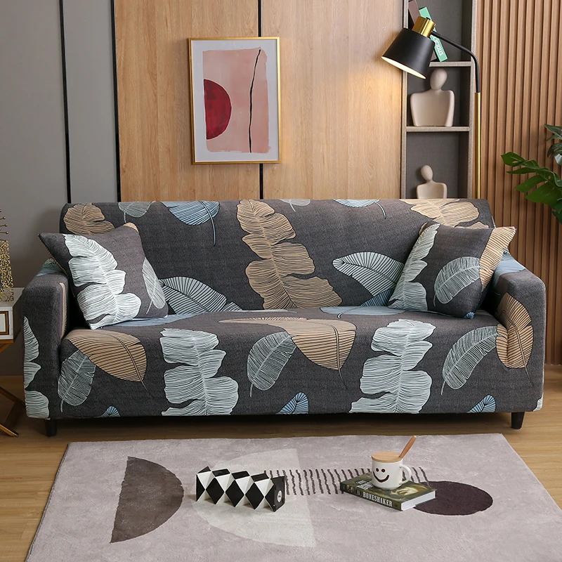 

Elastic Sofa Cover 3 Seater Luxury Slipcovers Armrest All-inclusive Stretch Sofa Covers for Living Room Couch Chair Cover