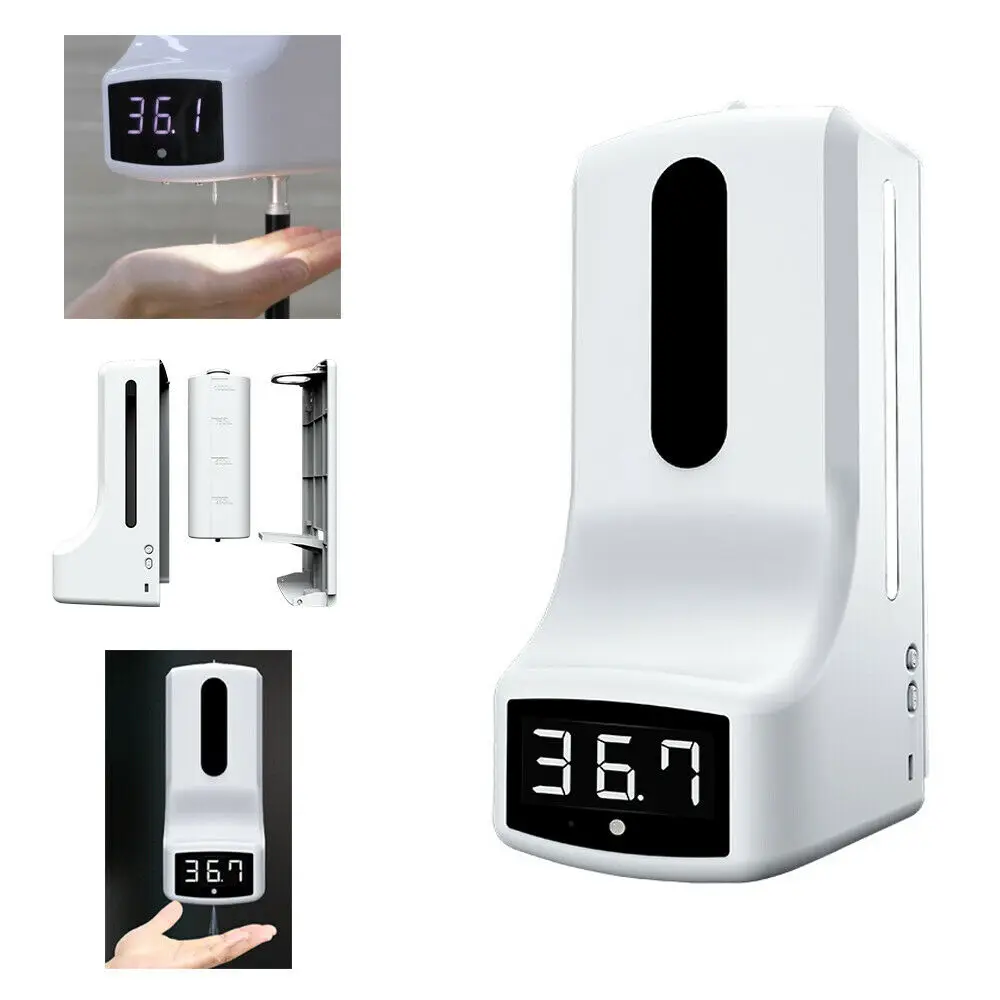 Оригинальный инфракрасный термометр 2 в 1 автоматический дозатор мыла K9