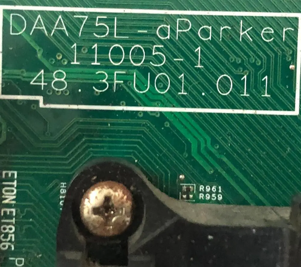 MBSHF01001 для ACER X1470 SX2370 настольная материнская плата DAA75L aParker 11005 1 48.3FU01.011 100%