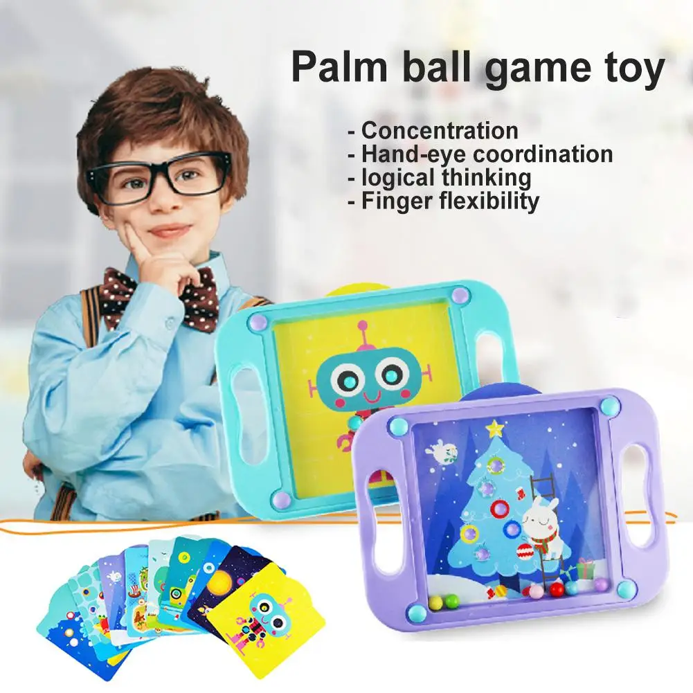 

1 Set Hand-Held Balance Ball Board Labyrinth Toys for Kids Early Educational Game Children Toy Gifts