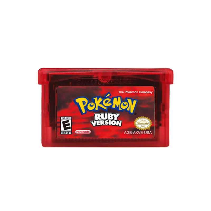 Серия Пикачу NDSL GB GBC GBM GBA SP видеоигра картридж консоль Pokemon карта игра собирать