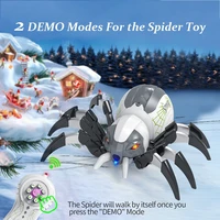 remote control spider rc moving spray spider robot toys for kids wireless remote controlled toy with real music effe best gift