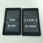 7-дюймовый ЖК-экран для Acer Iconia One 7 B1-730, матрица, сенсорный дигитайзер, сенсор, полная сборка, с рамкой