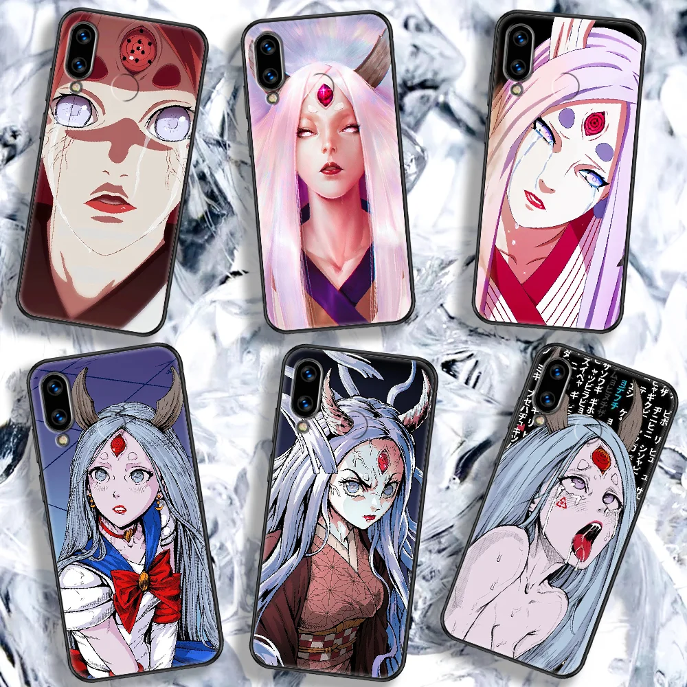 Чехол для телефона Ahegao INS ootuuki-Kaguya Huawei Honor 6A 7A 7C 8A 8X 8 9 9X 10 10i 20 Lite Pro black pretty hoesjes с
