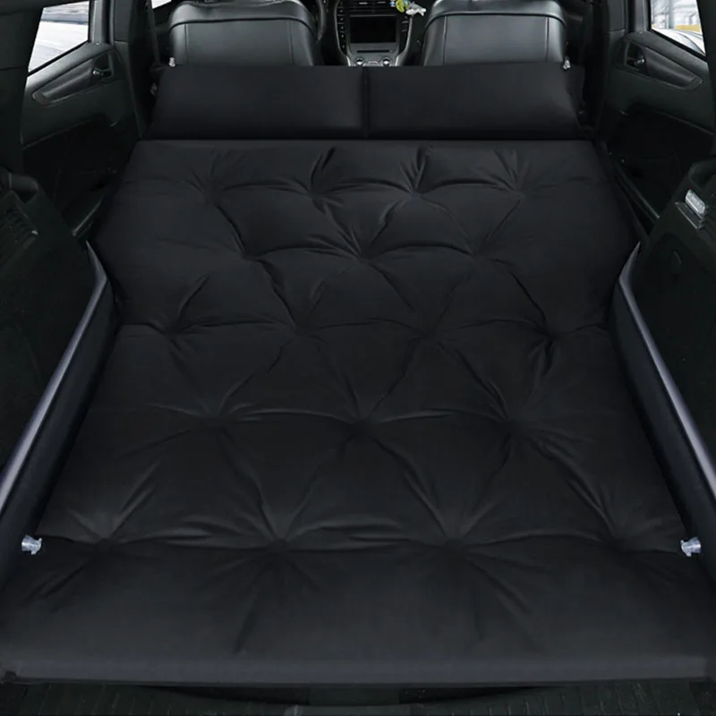 

Car Bed Self-inflating Mattress Travel Sleeping Bed Self-Driving Camping Equipment Picnic Pad SUV Car Inflatable Suede Bed