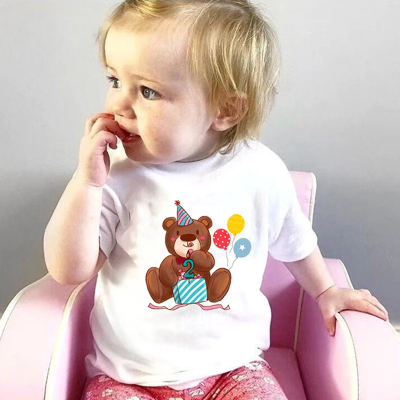 

Birthday Outfits Baby Girl Bodysuit Infant Boy Clothing My First Birthday Body Toddler Girls Rompers Kids Child Cotton T Shirt