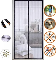 summer anti mosquito insect fly bug door curtains magnetic net automatic easy installation closing door screen kitchen curtain