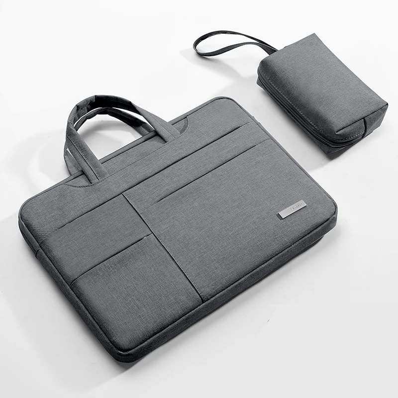 laptop bag portable notebook handbag 12 13 14 15 inches macbook air pro lenovo xiaomi shackproof sleeve case men women briefcase free global shipping