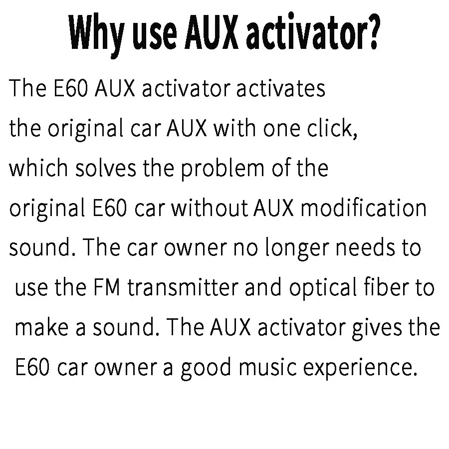 Специальный вспомогательный активатор для BMW E60 E61E63 E64 CCC система открытия
