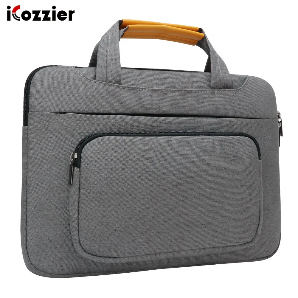 iCozzier 13.3 inch Front Pocket Laptop Sleeve Large Capacity Handbag Protective Business Case Bag for 13 Ultrabook/Notebook | Компьютеры и