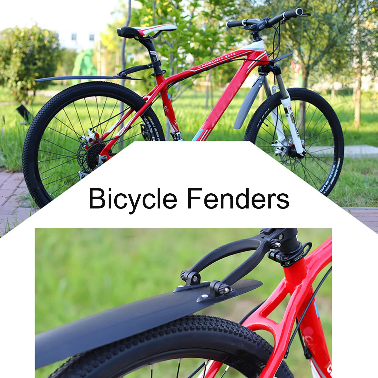 

Bicycle Fenders Mountain Road Bike Mudguard Front Rear MTB Mud Guard Wings for Bicycle Accessories