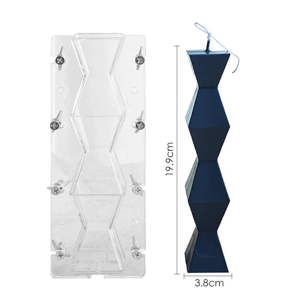 Набор форм для свечей сделай сам Пластиковая форма в форме цилиндра ручной