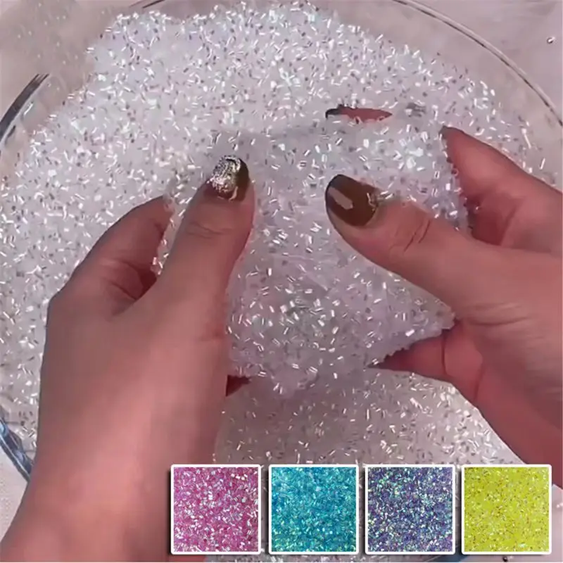 

10g/pack Slime Sound Sprinkles Beads Asmr Slime Supplies Charms Accessories For Fluffy Mud Clay