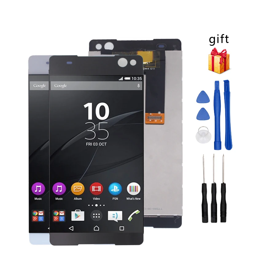 ЖК дисплей с дигитайзером для SONY Xperia C5 сменный сенсорный экран E5506 E5533 E5563