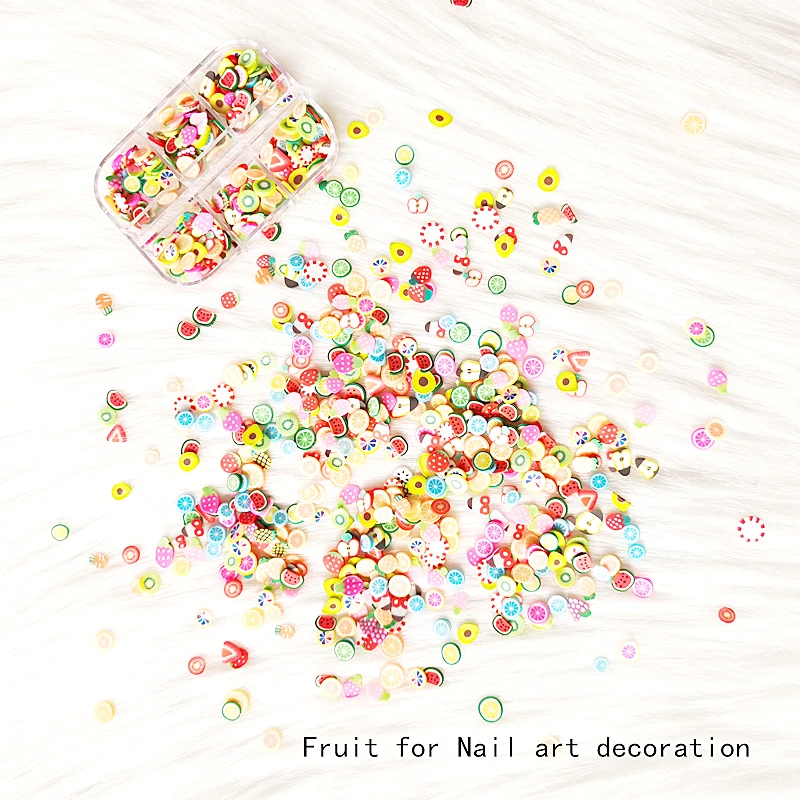 

2021 Women Beauty for Fruit Picece decorative nail accessories