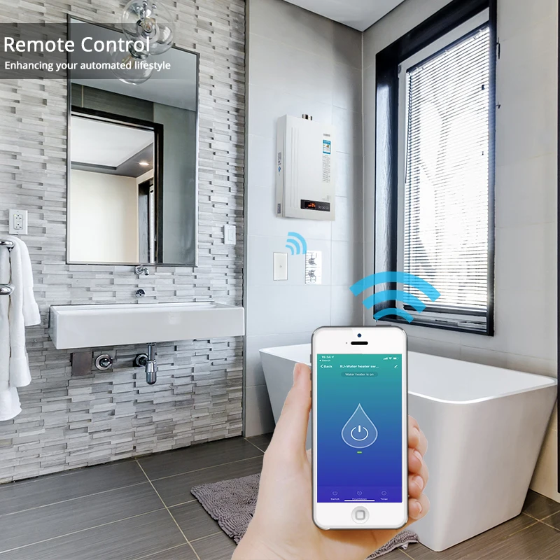 WiFi умный котел переключатель водонагреватель Смарт жизнь Tuya приложение