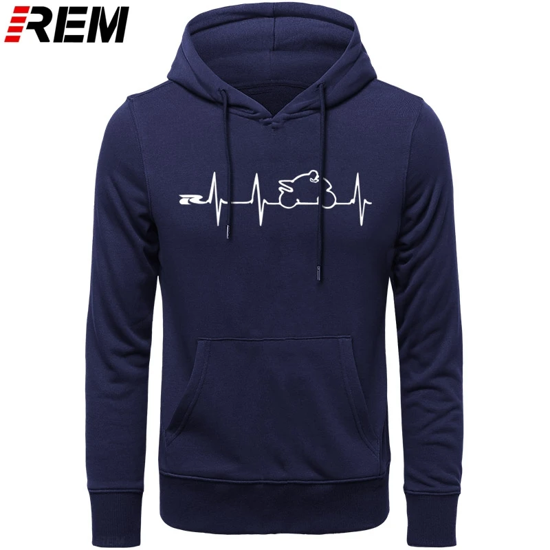 REM мужская толстовка с длинным рукавом надписью Heartbeat of Climb|Мужские толстовки и