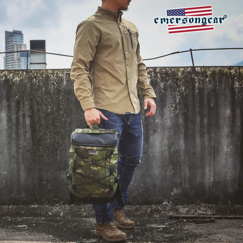Emersongear Emerson синяя этикетка тактическая рубашка нейлон растягивается Tech рубашка открытый с длинными рукавами Туризм Спортивная рубашка