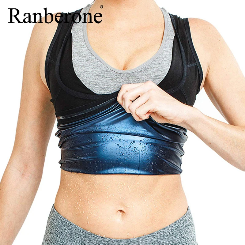 Men's Clothing Body Shaper Vest Gym Top Sweat Shapers Men Hot Sauna Effect Slims Fitness Vests Women Workout Sport Shirt Corset