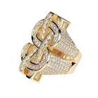 Женское кольцо в стиле хип-хоп, с вырезами