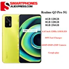 Realme Q3 Pro 5G мобильный телефон Dimensity 1100 Octa Core 6,43 