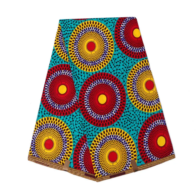 

100% Cotton African Wax Prints Fabric Wax Cloth 6yards For Clothes And Others Ankara Wholesale