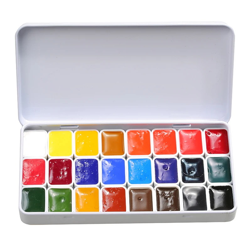 Виндзорский Ньютон 44 цвета акварельная краска пробная 0 8 мл в комплекпосылка