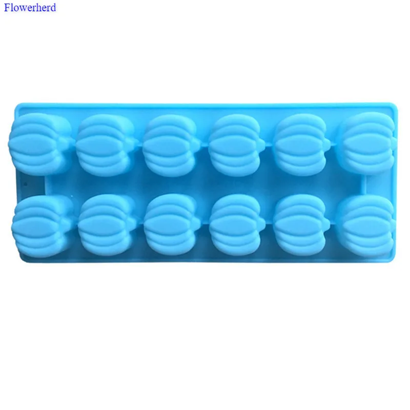 Pumpkin Shape Silicone Mold Halloween Party Supplies Kitchen Bakeware Cake Decorating Tools DIY Chocolate Biscuit | Дом и сад