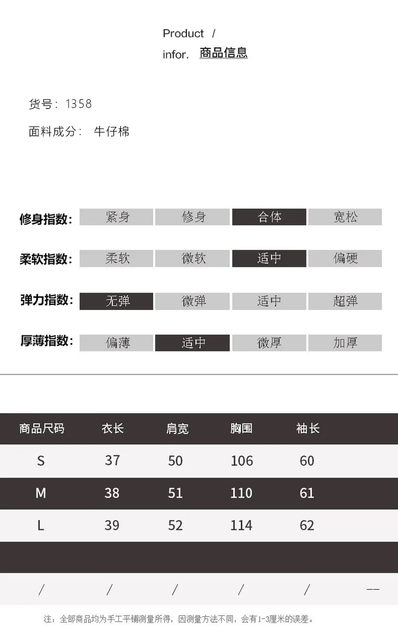 

European and American Style High Street Pocket Glitter Short Tasseled Denim Jacket Motorcycle Jacket Ladies Coats and Jackets