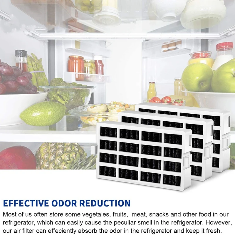 12Pcs Air Filters Refrigerator Fresh Flow Replacement Part Accessories for W10311524 Whirlpool AIR1 | Бытовая техника
