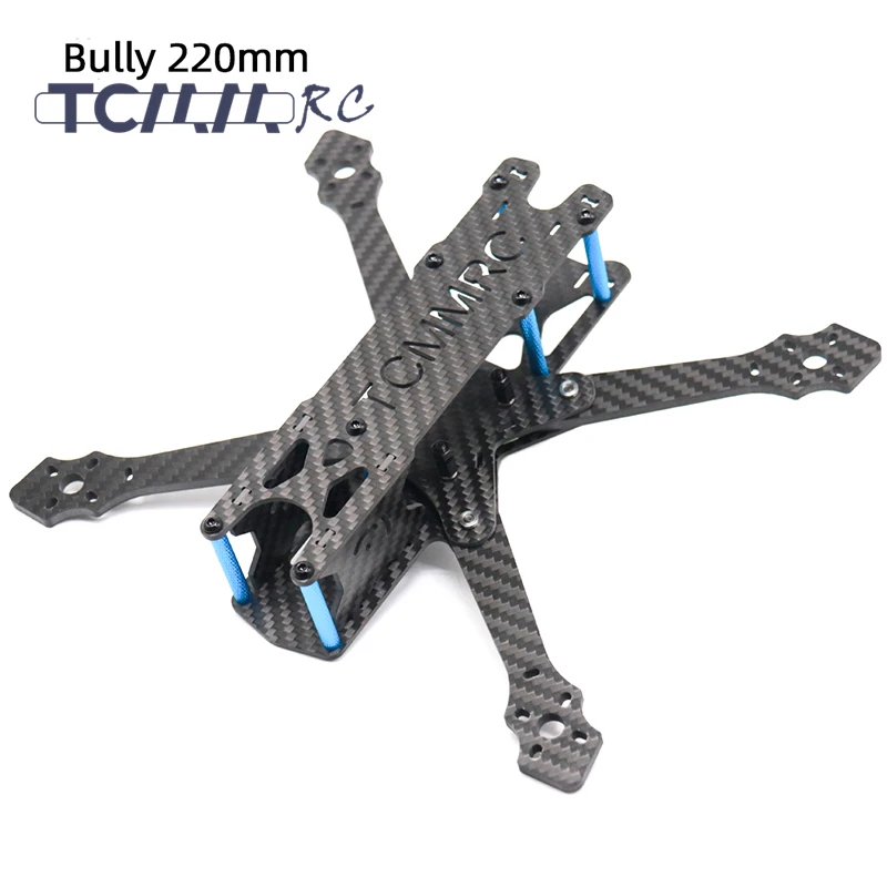 

TCMMRC FPC Drone Frame 5Inch Drone FPV Frame Bully 220 Wheelbase 220mm Carbon Fiber Drone Frame For FPV Racing Drone Accessories
