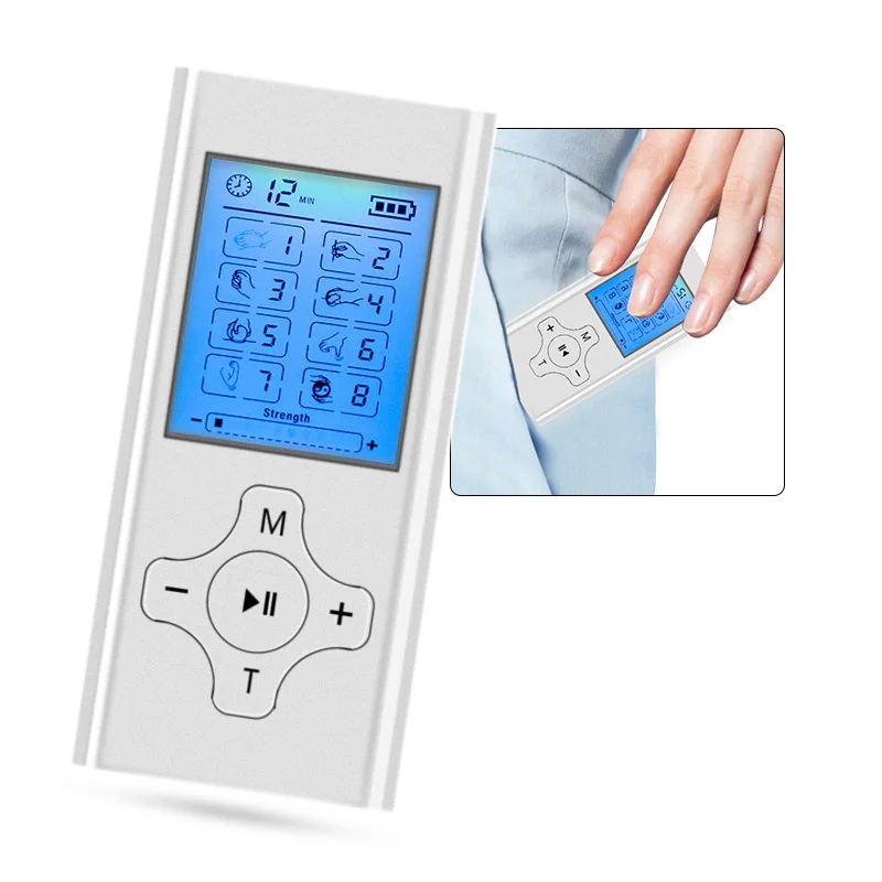 Электрический стимулятор мышц с двойным выходом цифровой терапевтический