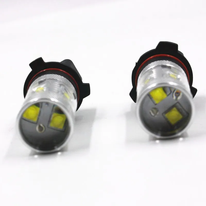 Rockeybright 2 шт. 80 Вт 10SMD p13w PSX26W светодиодные противотуманные фары Дневные ходовые