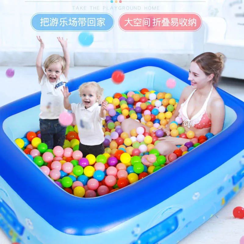 

100 Pcs Eco-Friendly Colorful Ball Pit Soft Plastic Ocean Ball Water Pool Ocean Wave Ball Outdoor Toys For Children Kids Baby