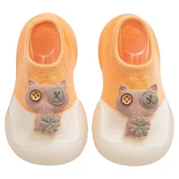 baby toddler shoes ankle sock cute small childrens cotton shoes non slip soft bottom room kids indoor autumn footwear