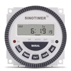 SINOTIMER TM619H-1 110V программируемый на неделю ежедневный таймер для освещения